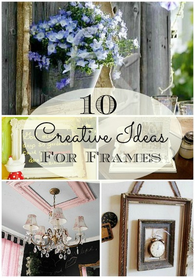 10 ideas for repurposing picture frames