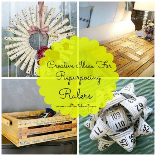Diy Ruler Props DIY Repurposed Ruler Projects