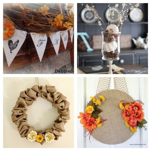 12 Frugal DIY Fall Decorating Ideas- Here are some easy to do, budget friendly, DIY fall decorating ideas that will hopefully give you some inspiration for your fall decor! | #fall #fallDecorating #diyProjects #fallCrafts #ACultivatedNest