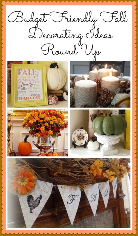 budget friendly fall decorating ideas