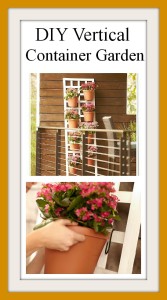 How To Build A DIY Vertical Container Garden