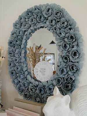 Diy deals flower mirror