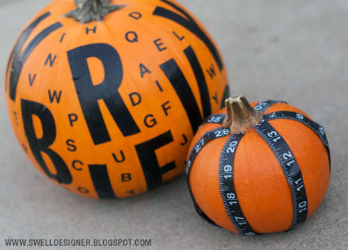 15 Stylish No Carve Pumpkin Crafts- A fun and easy way to decorate your home for fall on a budget, is with these 10 stylish no carve pumpkin decorating ideas! | #fallDecorating #fallPumpkins #craft #DIY #ACultivatedNest