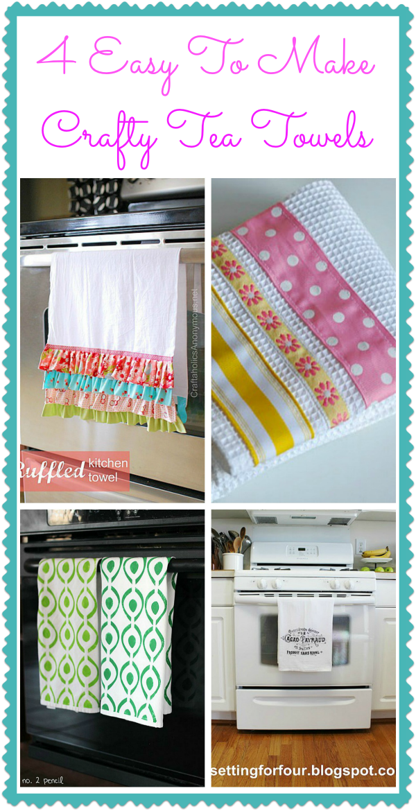 How To Make DIY Tea Towels