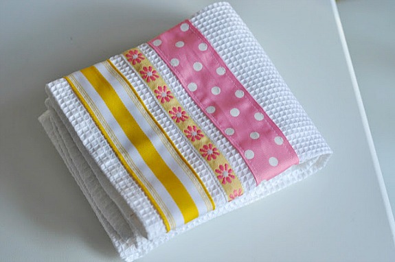 Easy Tea Towel Tutorial - On Sutton Place