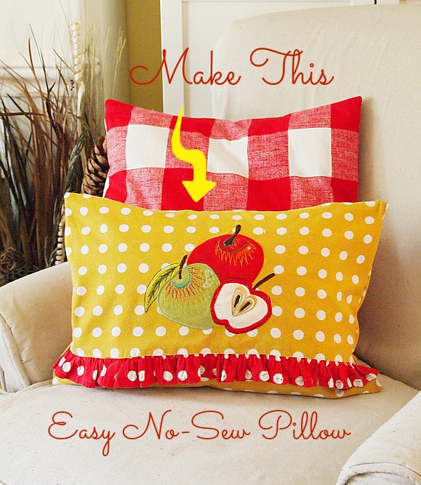 Serendipity Refined Blog: How To Make An Easy DIY Tea Towel Pillow