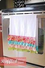 DIY Saturday: 4 Easy To Make Tea Towel Tutorials - A Cultivated Nest