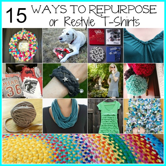 Finde sig i Ugyldigt Fedt 15 Ways to Restyle and Repurpose T-Shirts- A Cultivated Nest