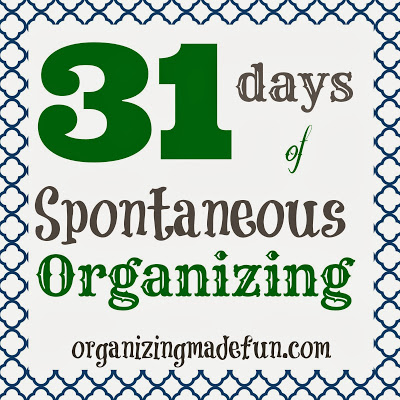 31 days of spontaneous organizing