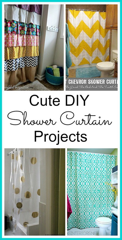 DIY Shower Curtain Projects