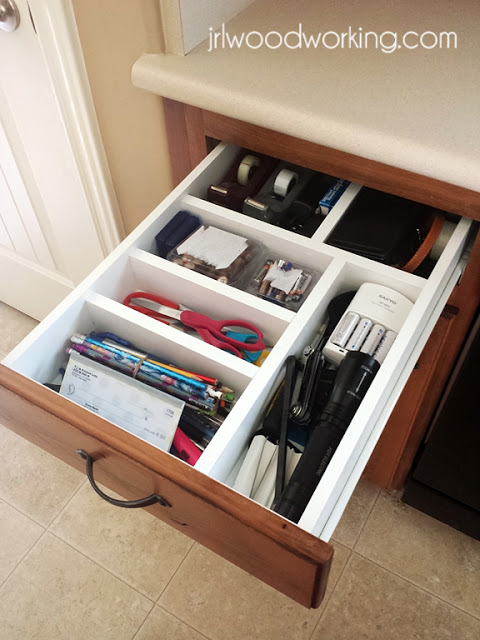 acrylic desk diy Drawer A Saturday: Organization Ideas Nest DIY Junk  Cultivated