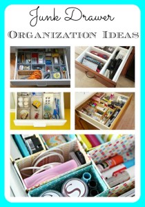 Junk Drawer Organization Ideas