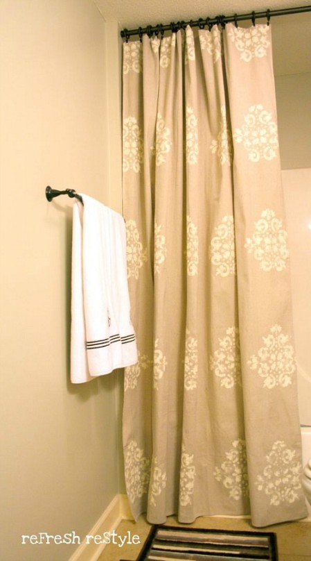 DIY Shower Curtain Projects