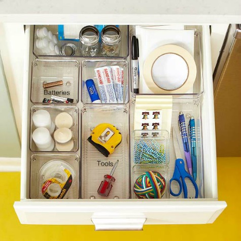 Junk Drawer Organization Ideas