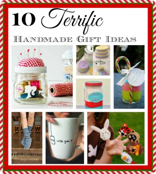 10 Easy Handmade Gifts- Want to save money this holiday season? Then be frugal with your gifting and give out some of these handmade gifts! They're easy and fun to make! | homemade gifts, DIY gifts, DIY Christmas gifts #homemadeGifts #ChristmasGifts #diyGifts #Christmas #ACultivatedNest