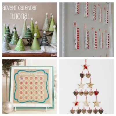 20 Fantastic DIY Advent Calendars- A Cultivated Nest