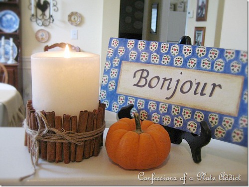 DIY Thanksgiving Candle Display Ideas- Make your Thanksgiving table or buffet more festive on a budget with these 15 gorgeous DIY Thanksgiving candle display ideas! | #Thanksgiving #diyCandles #DIY #ThanksgivingCrafts #ACultivatedNest