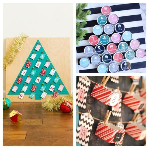 20 Fantastic DIY Advent Calendars- It's not too late to make an advent calendar to count down to Christmas! Here are 20 fantastic DIY advent calendar ideas! | Christmas DIY projects, homemade Christmas crafts, #adventCalendar #Christmas #crafts #diyProjects #ACultivatedNest