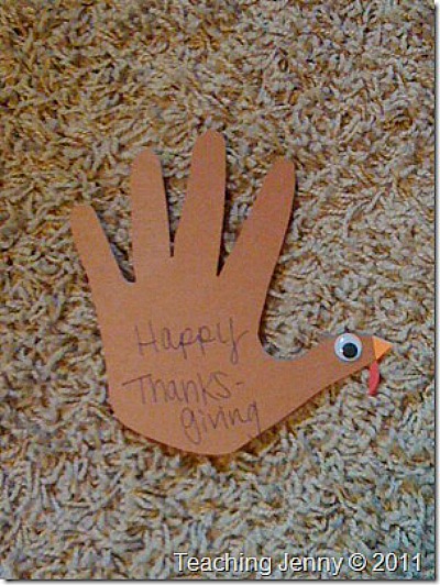 thanksgiving card ideas for kids