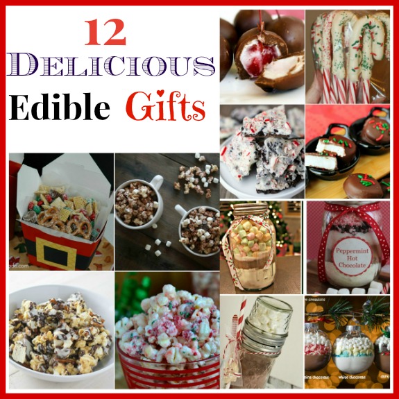 12 Delicious Homemade Edible Christmas Gifts- Homemade gifts don't just have to be DIY crafts! This year, give the gift of a delicious treat with these homemade edible Christmas gifts! | diy gift, handmade gift, homemade gift ideas, desserts, recipes, #Christmas #foodGift #ACultivatedNest