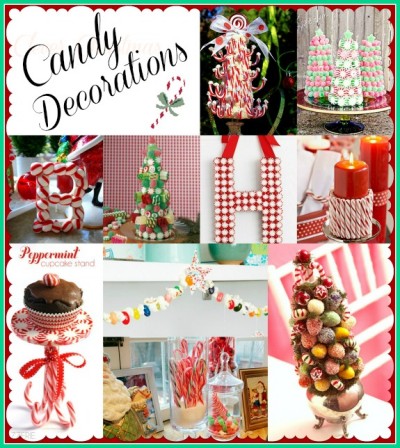 Clever Christmas Candy Decorations - A Cultivated Nest