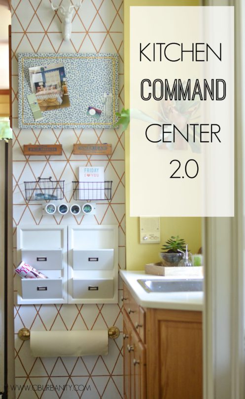 DIY Family Command Center Ideas: Big Organization in Small Spaces