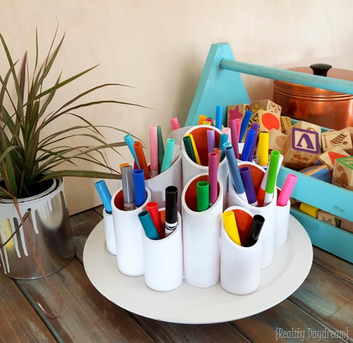 Cute Craft Organization Ideas - A collection of cute craft organization ideas - many of them are using common objects in new ways. Your craft room will be looking amazing with these ideas. | #ACultivatedNest