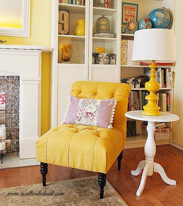 Yellow accent 2024 chair target