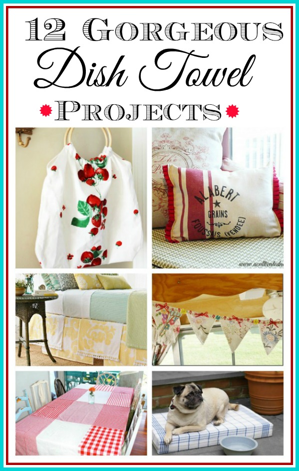 Dish Towel Crafts: Easy and Amazing DIYs - Chas' Crazy Creations