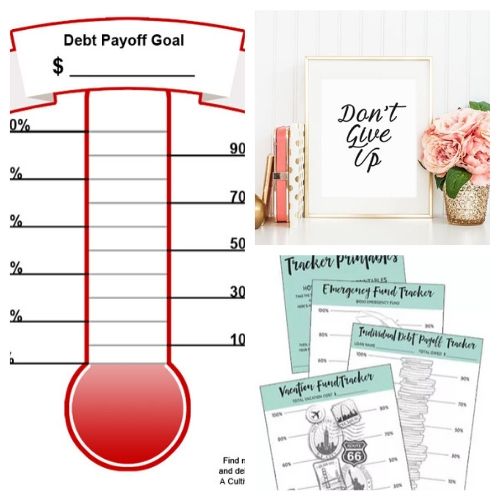 Creative Ways To Visualize Your Debt Repayment- These creative ways to visualize your debt repayment will keep you motivated towards your goal of financial freedom. Take a look to get inspired! | #debt #debtPayoff #frugalLiving #payingOffDebt #ACultivatedNest