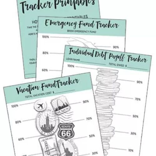 Debt Repayment Free Printables- These creative ways to visualize your debt repayment will keep you motivated towards your goal of financial freedom. Take a look to get inspired! | #debt #debtPayoff #frugalLiving #payingOffDebt #ACultivatedNest