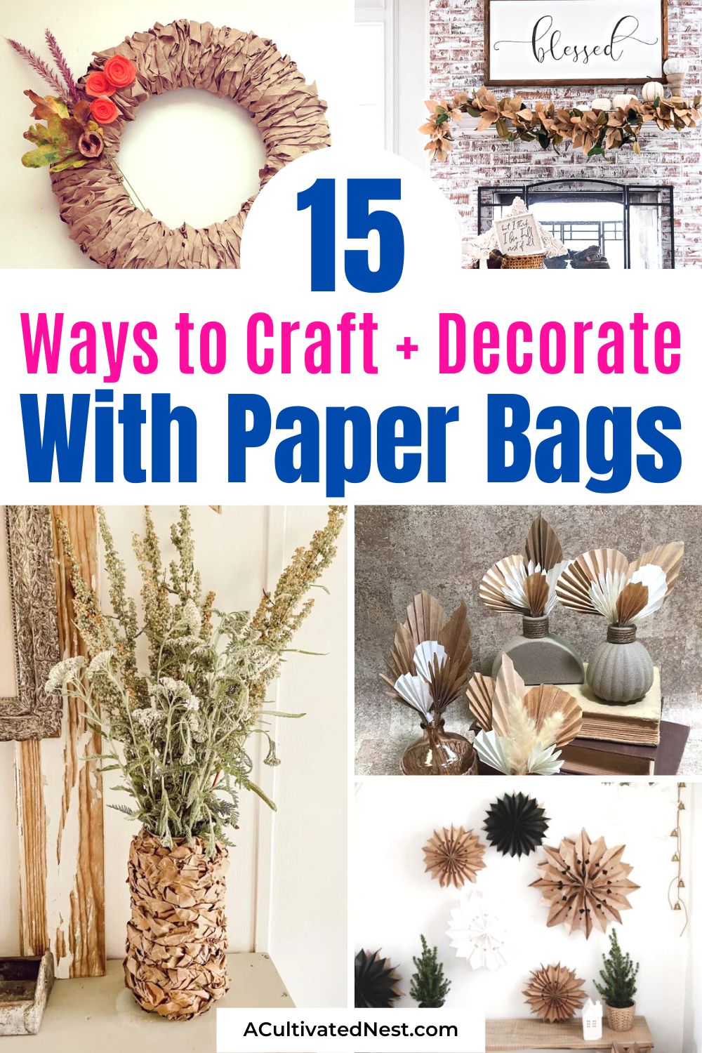 15 Ideas for Crafting and Decorating With Paper Bags