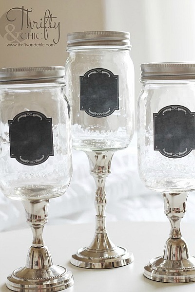Apothecary Jars DIY Mother's Day Gift- Forget the lines this year, these 10 Pretty Mother's Day Gifts Using Jars will warm mom's heart. They're easy to make, and are gifts she's sure to love! | Mother's Day gift ideas, #mothersDay #diyGifts #homemadeGifts #masonJarGifts #ACultivatedNest