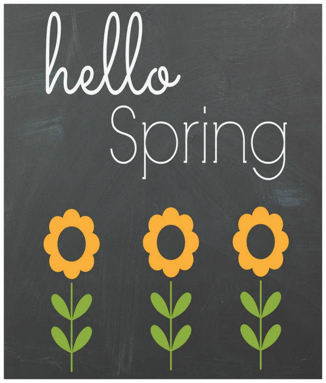 printable spring decorations