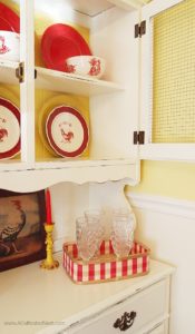 My New (to me) Dining Room China Cabinet - A Cultivated Nest