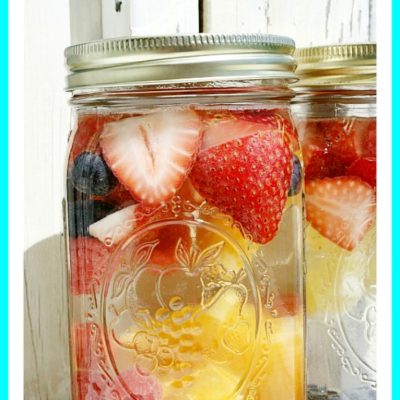 How to make this delicious & healthy mixed fruit infused water