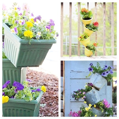 homemade flower boxes