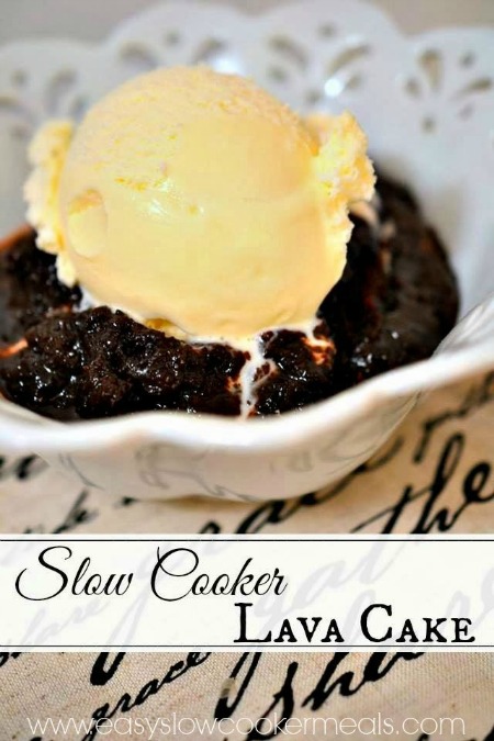 Slow Cooker Lava Cake by Easy Slow Cooker Meals