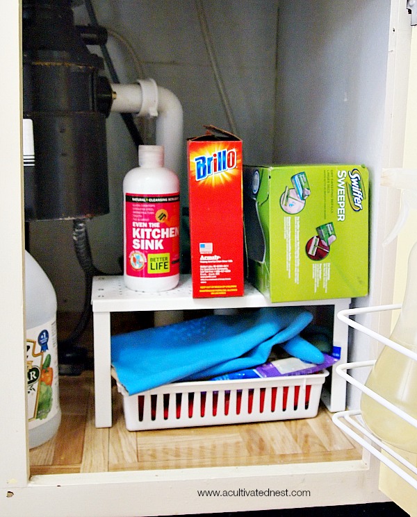 Undersink Storage Solutions: Maximize Space and Minimize Clutter -  Organized Marie