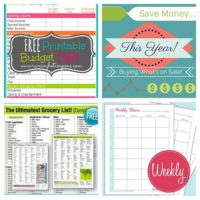 10 Free Printables to Save You Money + 10 More- A Cultivated Nest