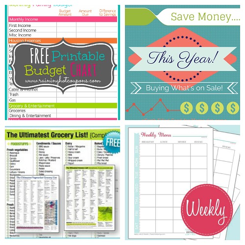 An Easy Way to Save Money on Household Goods {free printable}