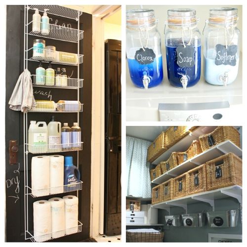 Seven Genius Ways to Bring Storage to a Small Laundry Room!