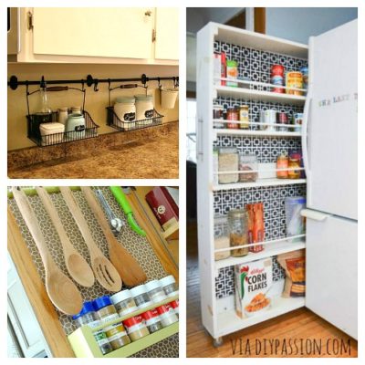 10 Ideas For Organizing A Small Kitchen
