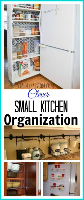 10 Small Kitchen Organization Ideas
