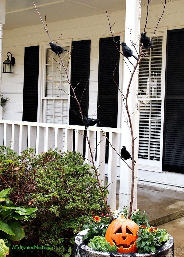 DIY Halloween Outdoor Decoration Idea