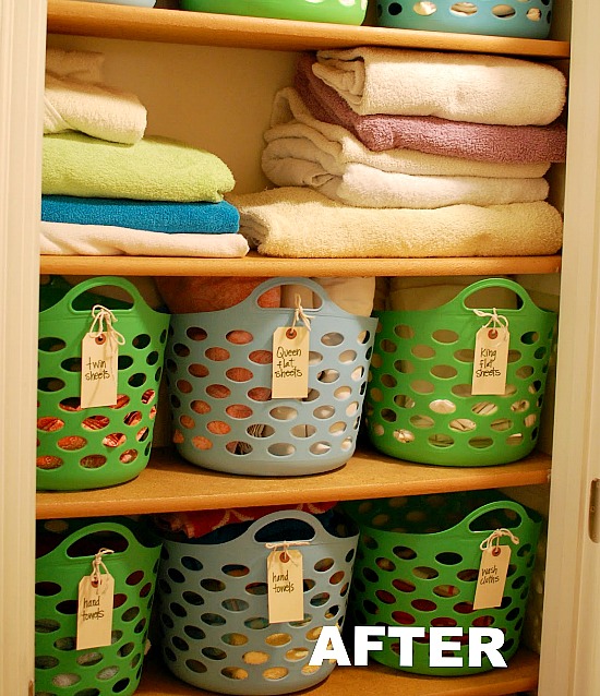 Get Organized: My Linen Closet