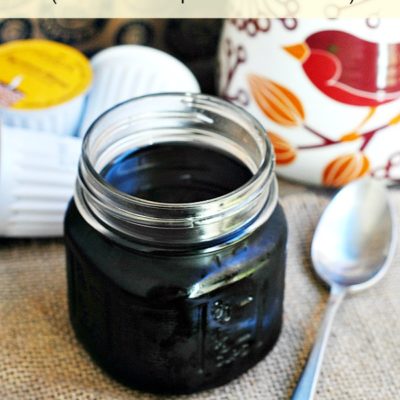 This homemade coffee syrup recipe is so easy to make! Just delicious in coffee or even on top of pancakes. Makes a wonderful gift too!