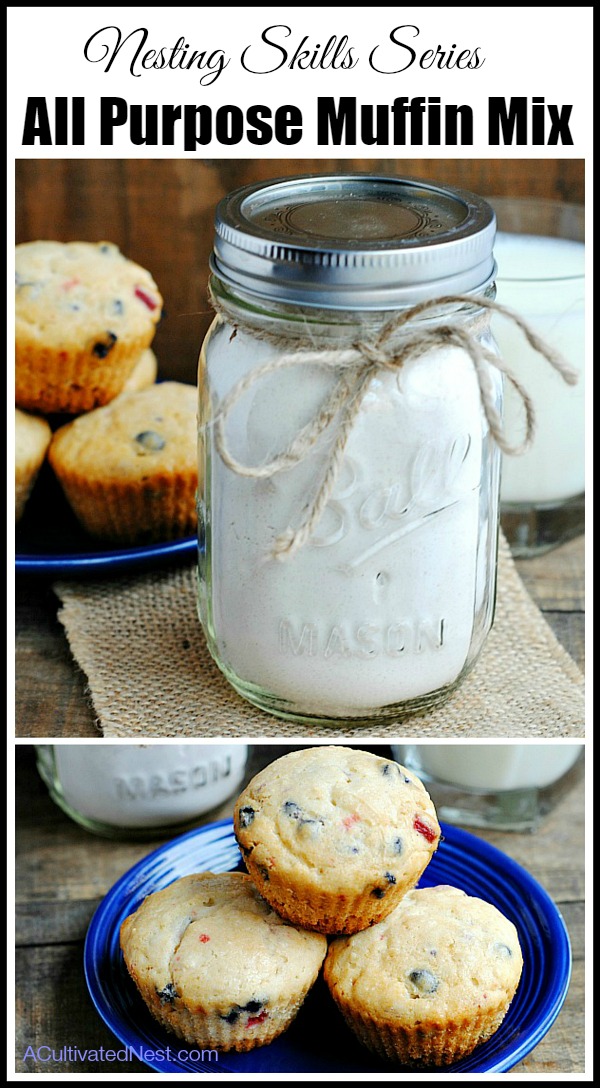 Homemade All Purpose Muffin Mix Recipe