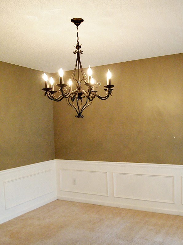 black dining room chandelier