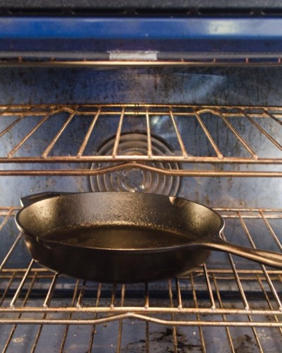10 kitchen tips you need to know like this one to pre-heat your baking sheet or pan to save cooking time and no flipping!